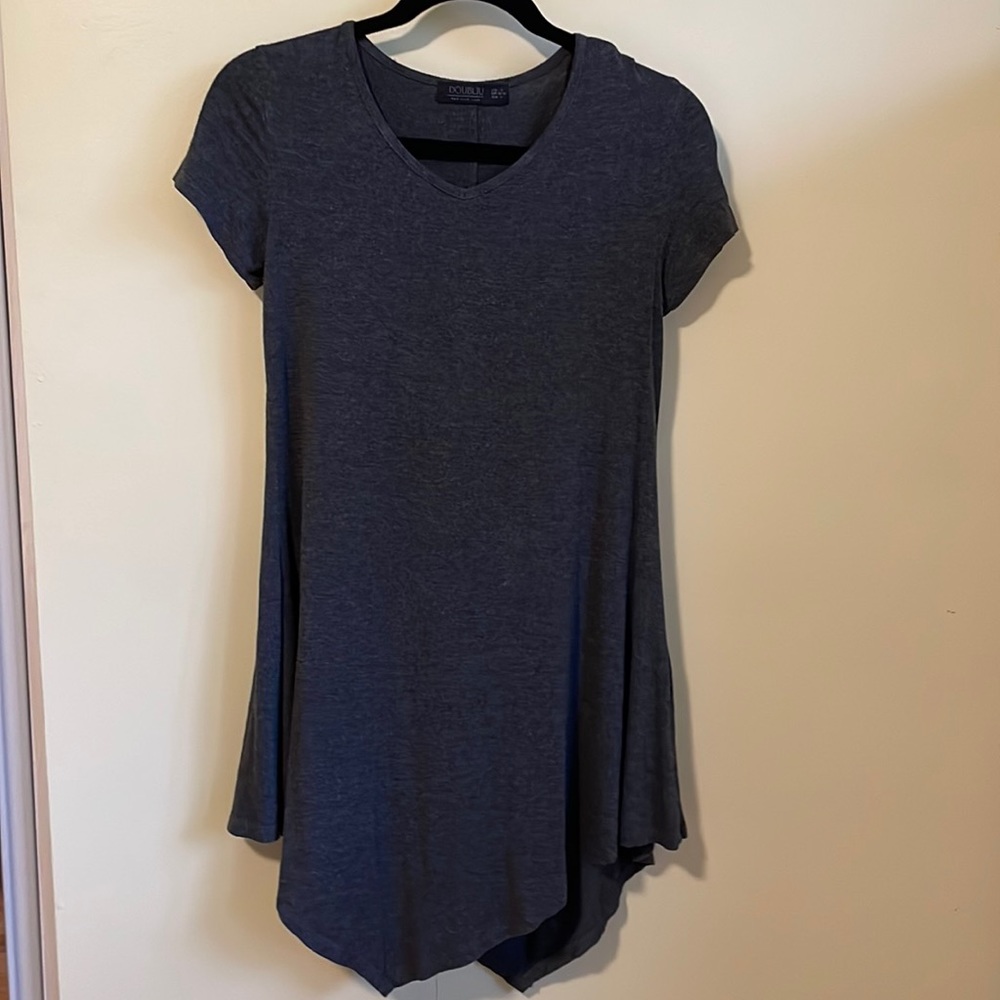 Gray Tunic Top